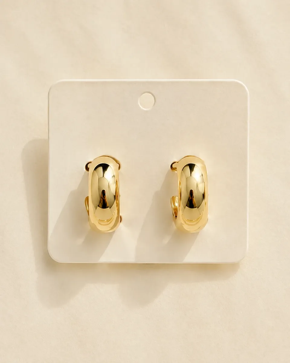 Everyday Golden Hoops